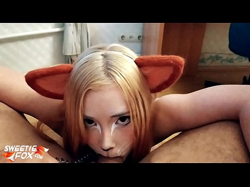 ❤️ Kitsune schluckt Schwanz und Sperma in ihrem Mund ️❌ Porn video bei uns de.risegame.top ﹏